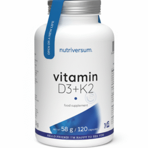 Nutriversum Vitamine D3 + K2  120 capsules